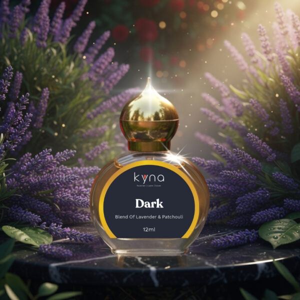 Dark Attar : Fragrance Of Spicy Lavender & Patchouli | Roll On Attar
