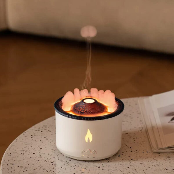 Lava With Volcano Light Mist Humidifier