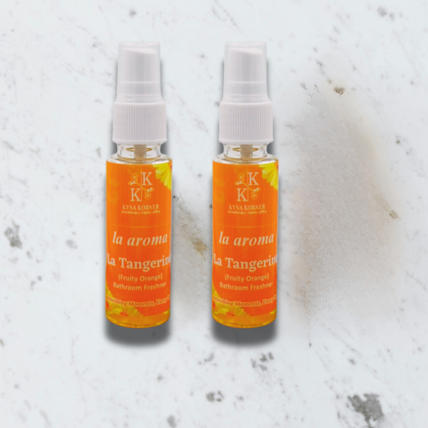 La Tangerine Bathroom Spray Long Lasting Fragrance Pack Of 2