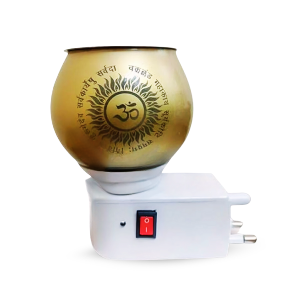 Om Ganesh Kapoor Dani For Aromatherapy| Bakhoor Dani | Essential Oil Burner