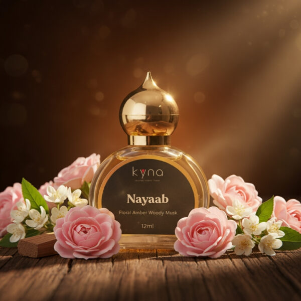 Nayaab – Floral Amber & Woody Musk Attar | Roll On Attar